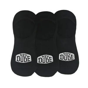 HEYDUDE No Show Sock 3 Pack