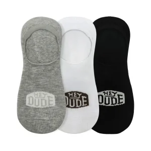 HEYDUDE No Show Sock 3 Pack